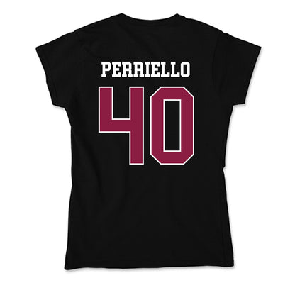 Virginia Tech - NCAA Baseball : Luca Perriello - Soft Style Women’s T-Shirt-1