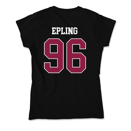 Virginia Tech - NCAA Football : Christian Epling - Soft Style Women’s T-Shirt-1