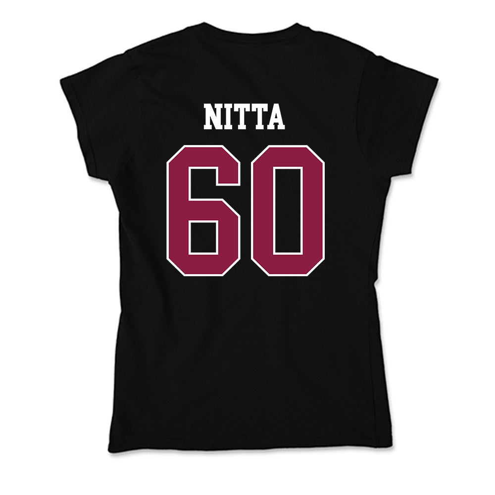 Virginia Tech - NCAA Football : Caleb Nitta - Soft Style Women’s T-Shirt-1