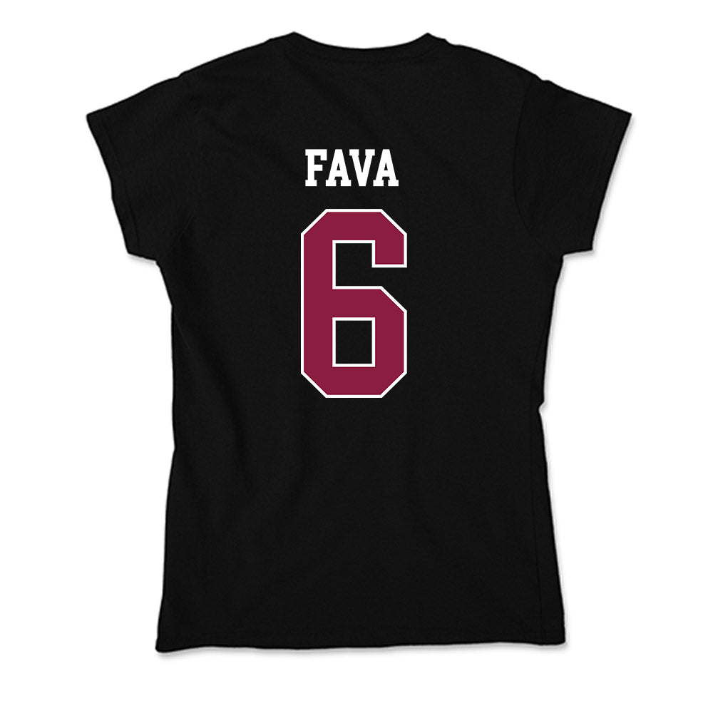 Virginia Tech - NCAA Women's Volleyball : Erica Fava - Soft Style Women’s T-Shirt-1