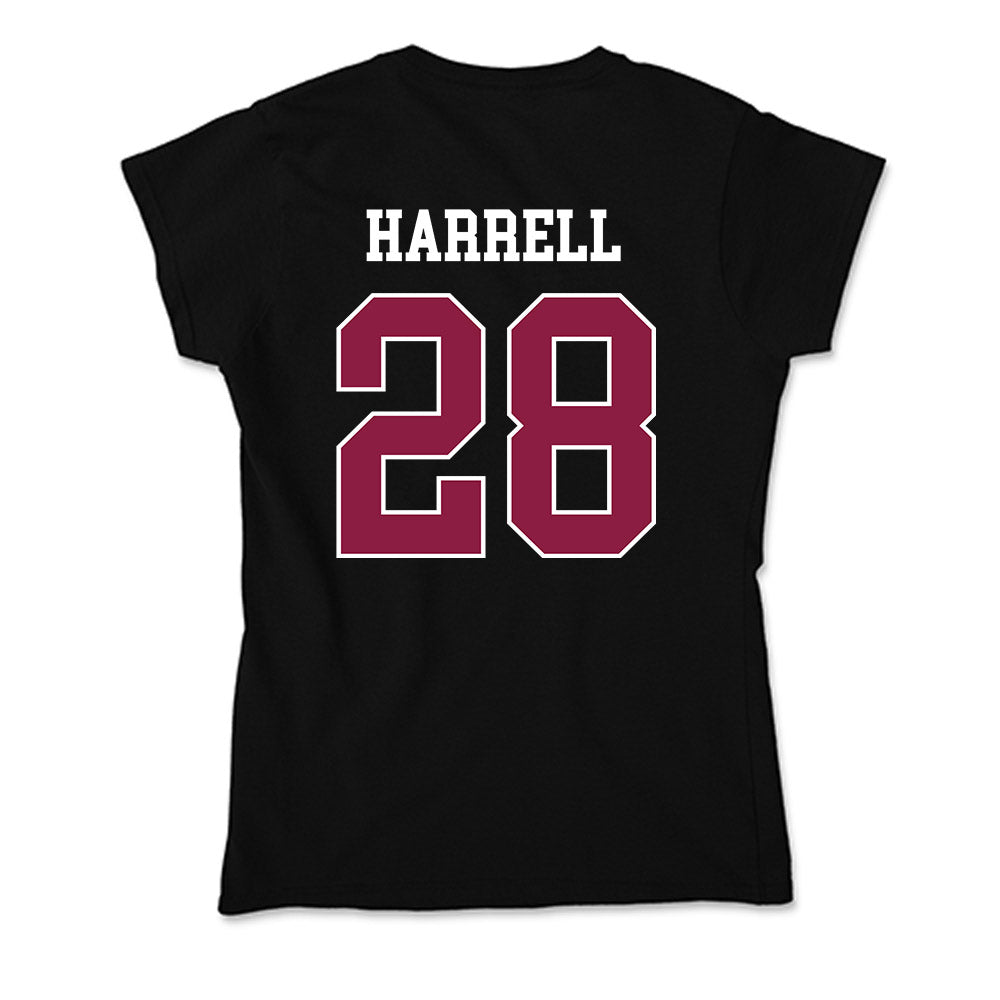 Virginia Tech - NCAA Football : Knahlij Harrell - Soft Style Women’s T-Shirt-1