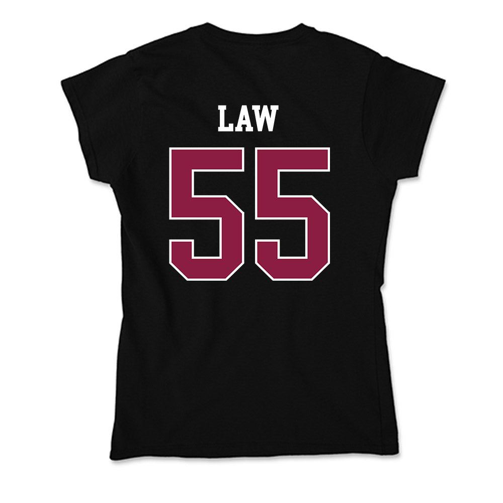 Virginia Tech - NCAA Football : Lemar Law - Soft Style Women’s T-Shirt-1