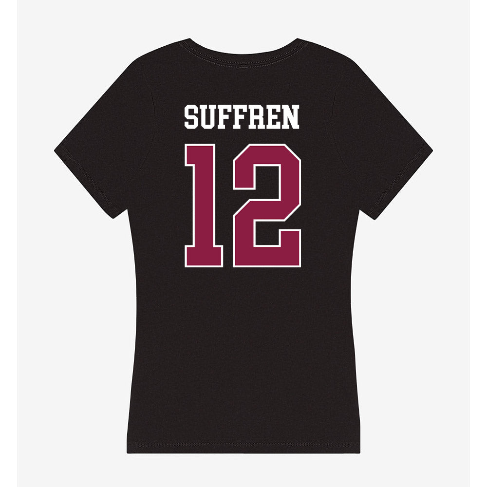 Virginia Tech - NCAA Women's Basketball : Samyha Suffren - Women's V-Neck T-Shirt-1