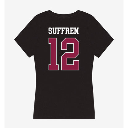 Virginia Tech - NCAA Women's Basketball : Samyha Suffren - Women's V-Neck T-Shirt-1