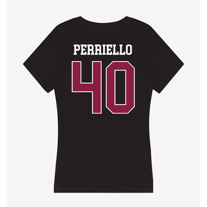 Virginia Tech - NCAA Baseball : Luca Perriello - Women's V-Neck T-Shirt-1