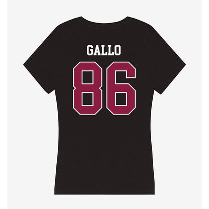 Virginia Tech - NCAA Football : Nick Gallo - Women's V-Neck T-Shirt-1