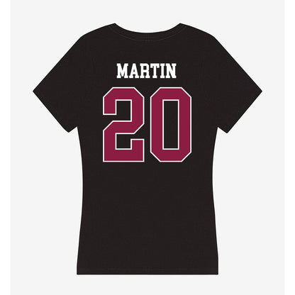 Virginia Tech - NCAA Softball : Trinity Martin - Women's V-Neck T-Shirt-1
