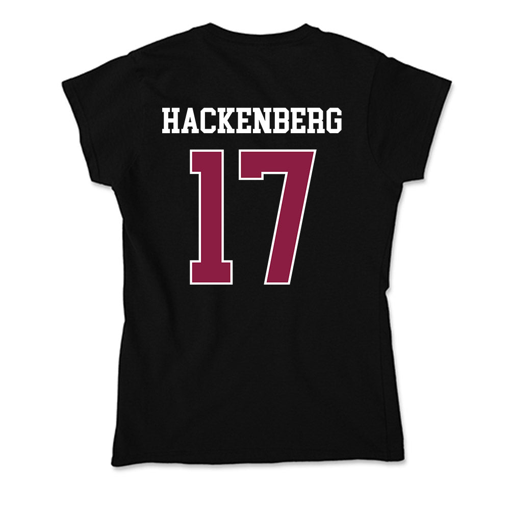 Virginia Tech - NCAA Men's Soccer : Ethan Hackenberg - Soft Style Women’s T-Shirt-1
