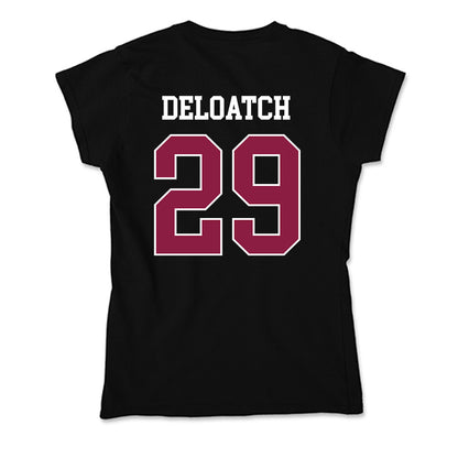 Virginia Tech - NCAA Football : Jahmari DeLoatch - Soft Style Women’s T-Shirt-1