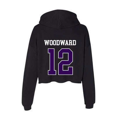 Kansas State - NCAA Women's Soccer : Jayce Woodward - Women's Crop Fleece Hoodie-1