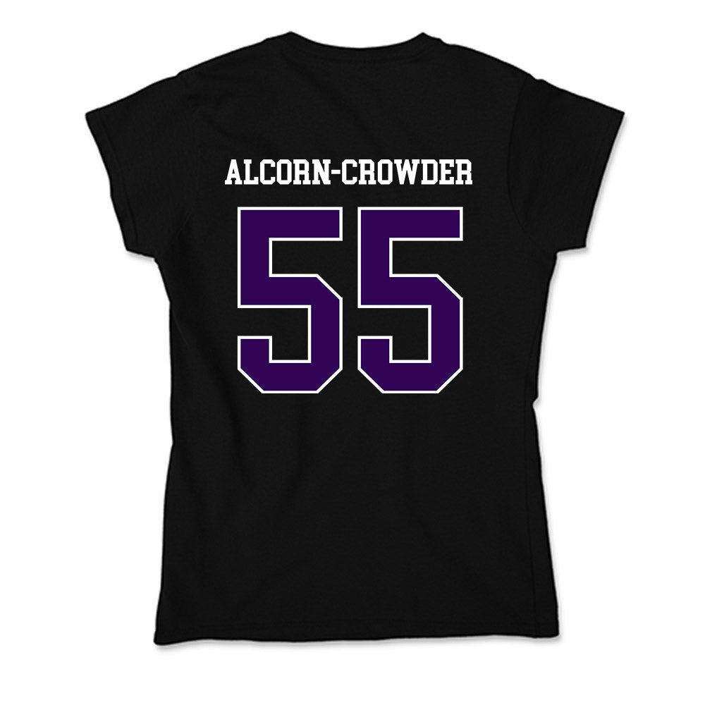 Kansas State - NCAA Football : Malcolm Alcorn-Crowder - Soft Style Women’s T-Shirt-1