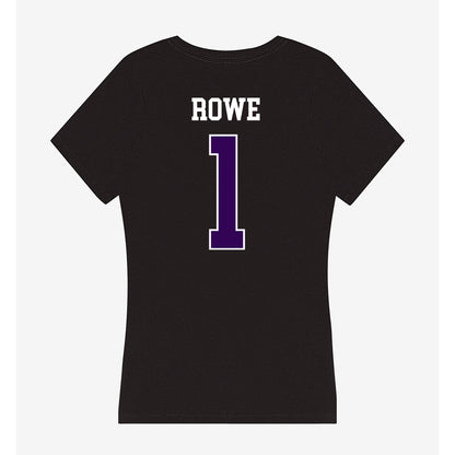 Kansas State - NCAA Football : Jayden Rowe - Women's V-Neck T-Shirt-1