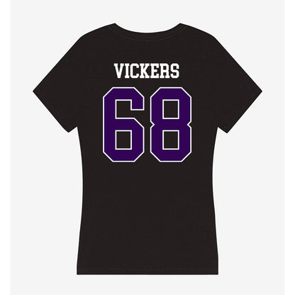 Kansas State - NCAA Football : Joe Vickers - Women's V-Neck T-Shirt-1