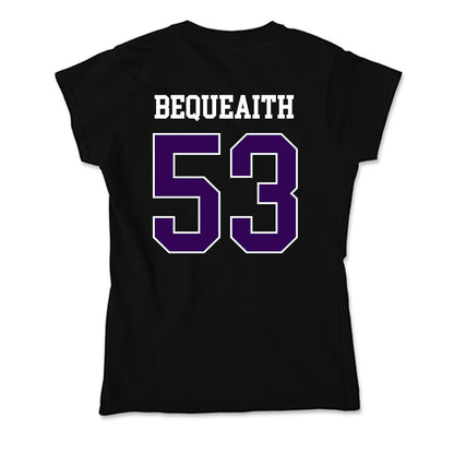 Kansas State - NCAA Football : Drake Bequeaith - Soft Style Women’s T-Shirt-1