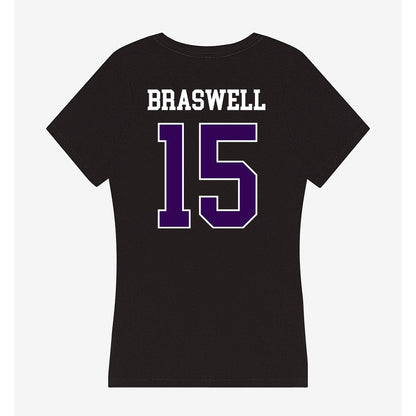 Kansas State - NCAA Women's Soccer : McKinnan Braswell - Women's V-Neck T-Shirt-1