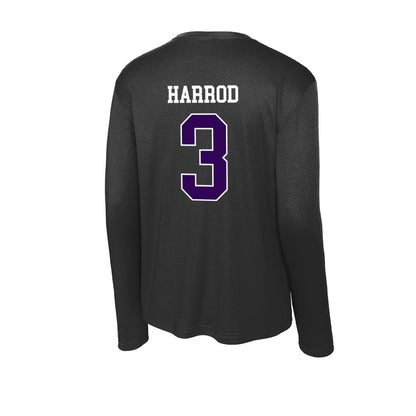 Kansas State - NCAA Women's Basketball : Brandie Harrod - Activewear Long Sleeve T-Shirt-1