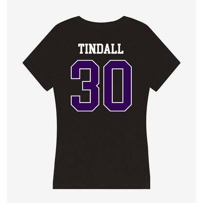 Kansas State - NCAA Women's Volleyball : Tatum Tindall - Women's V-Neck T-Shirt-1