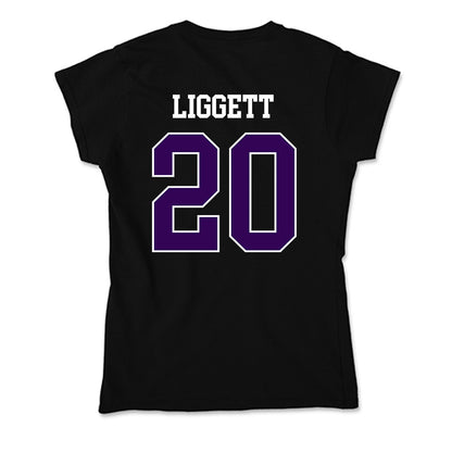 Kansas State - NCAA Baseball : Carson Liggett - Soft Style Women’s T-Shirt-1