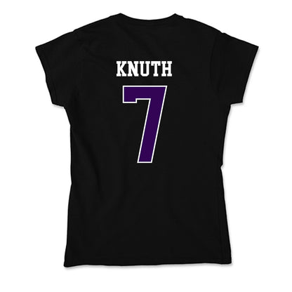 Kansas State - NCAA Football : Jacob Knuth - Soft Style Women’s T-Shirt-1