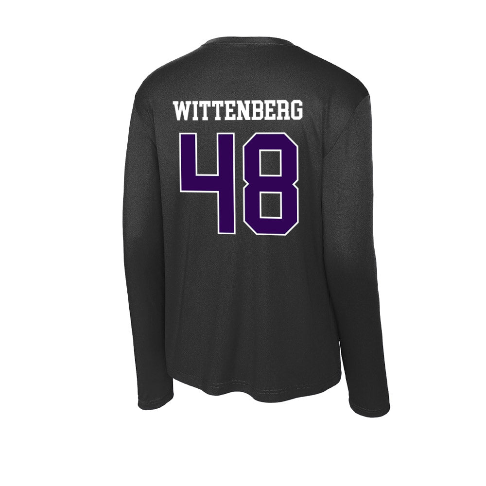 Kansas State - NCAA Football : Zach Wittenberg - Activewear Long Sleeve T-Shirt-1