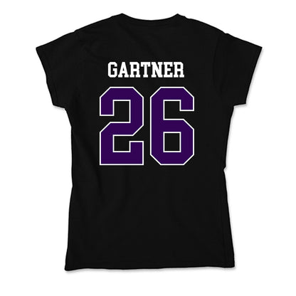 Kansas State - NCAA Baseball : Noah Gartner - Soft Style Women’s T-Shirt-1