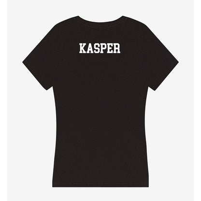 Kansas State - NCAA Women's Track & Field : Reese Kasper - Women's V-Neck T-Shirt-1