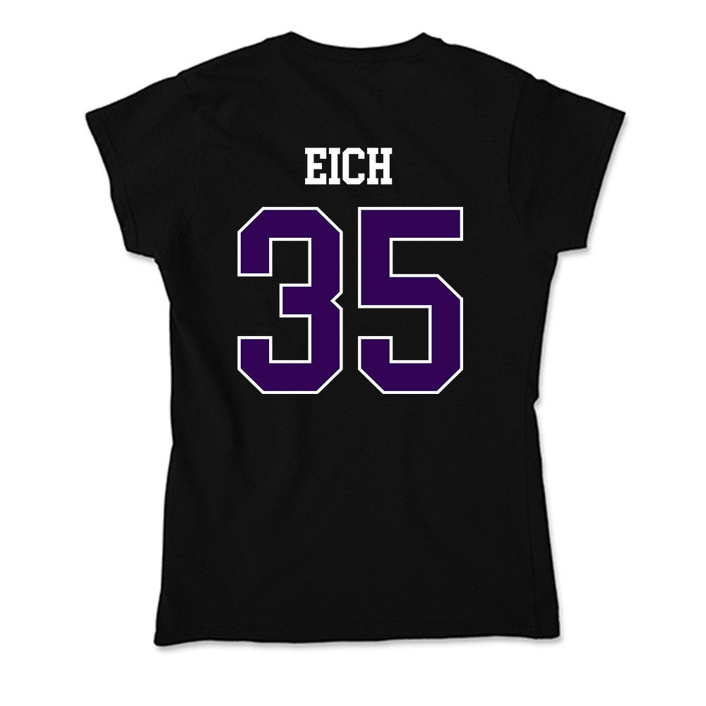 Kansas State - NCAA Baseball : Billy Eich - Soft Style Women’s T-Shirt-1