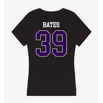 Kansas State - NCAA Football : Travis Bates - Women's V-Neck T-Shirt-1