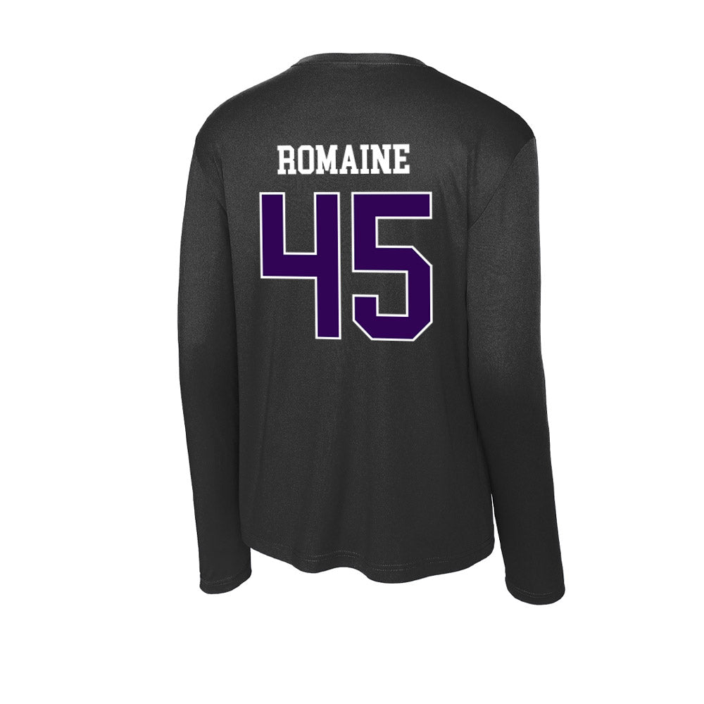 Kansas State - NCAA Football : Austin Romaine - Activewear Long Sleeve T-Shirt-1