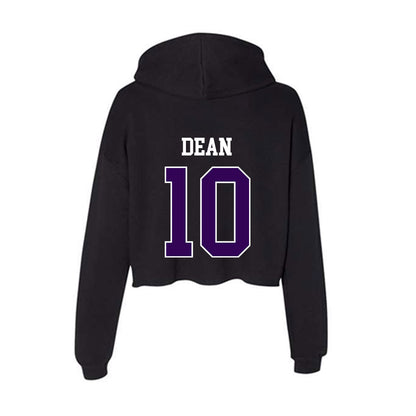 Kansas State - NCAA Baseball : Blake Dean - Women's Crop Fleece Hoodie-1