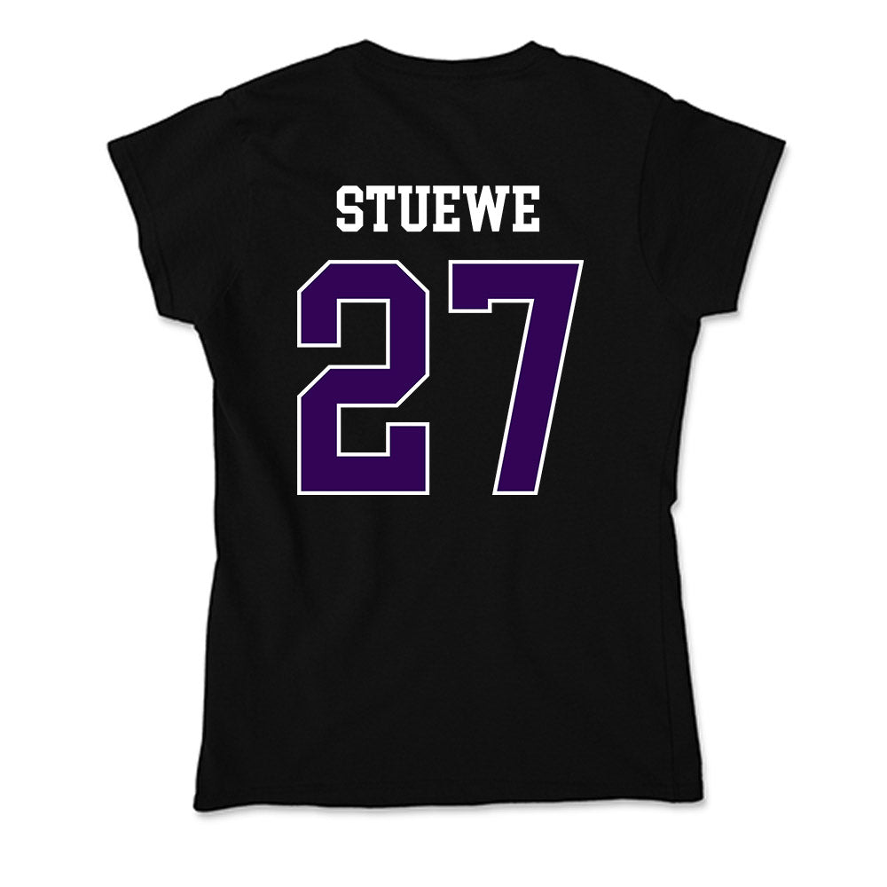 Kansas State - NCAA Baseball : Brady Stuewe - Soft Style Women’s T-Shirt-1