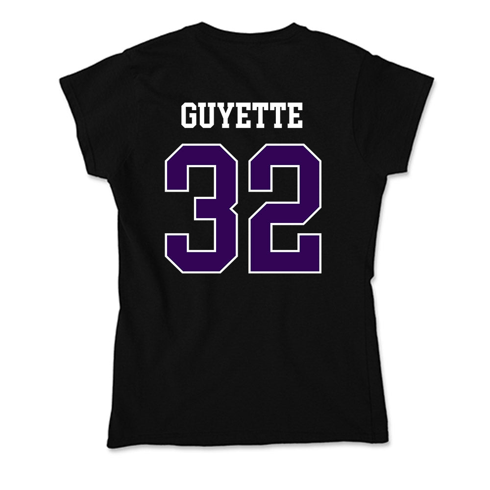 Kansas State - NCAA Baseball : James Guyette - Soft Style Women’s T-Shirt-1