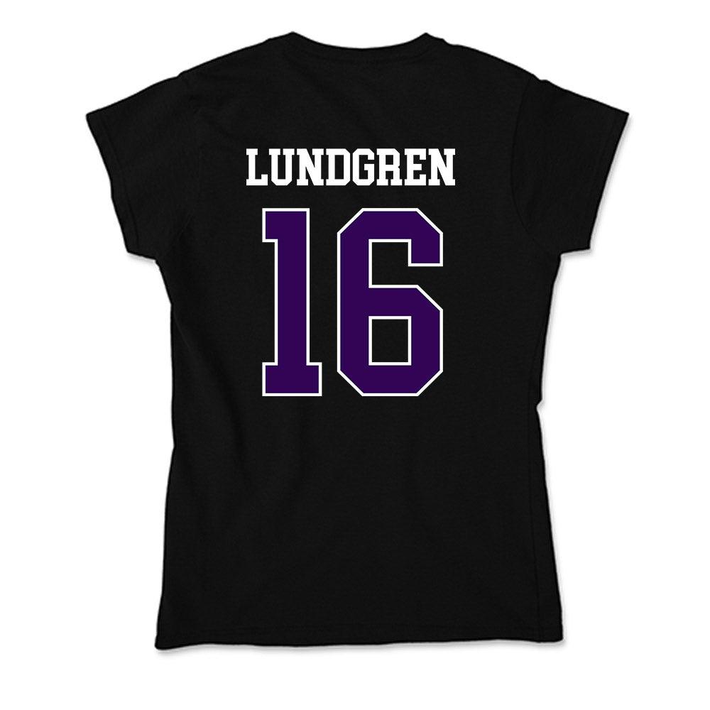 Kansas State - NCAA Women's Volleyball : Cadence Lundgren - Soft Style Women’s T-Shirt-1