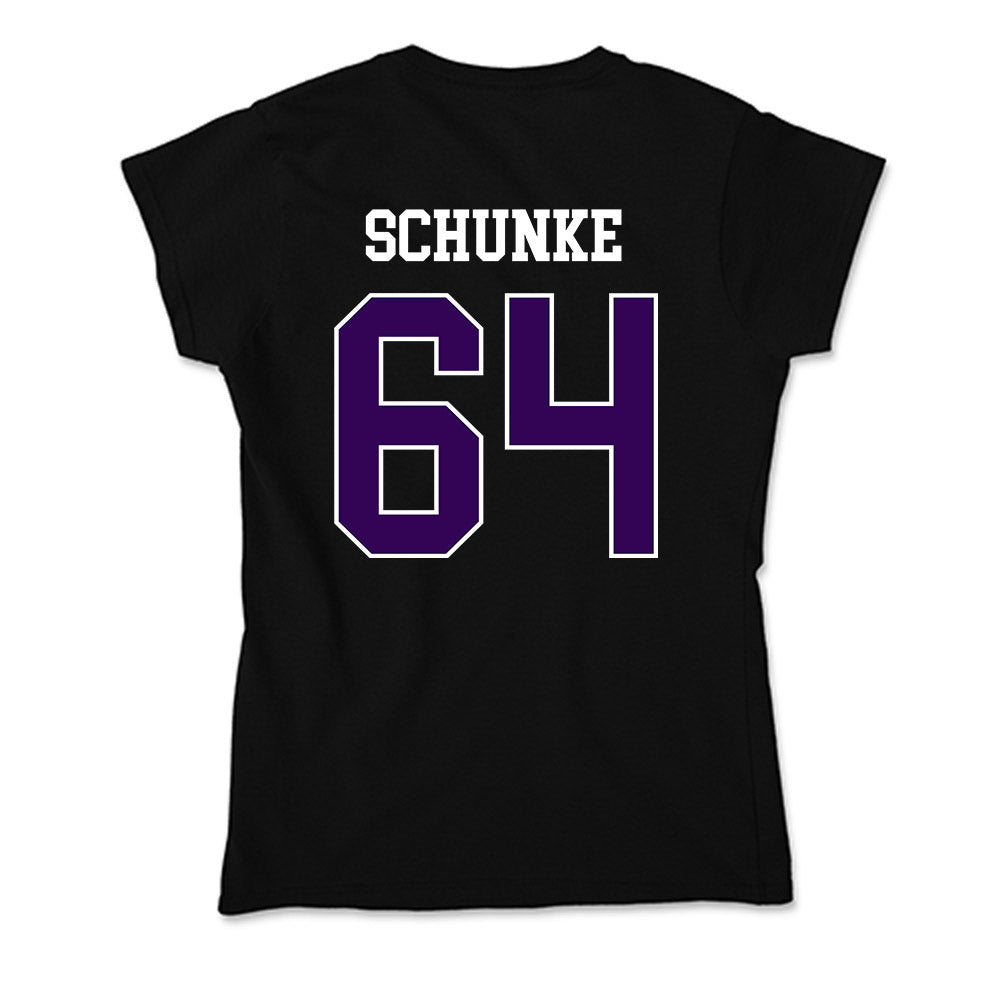 Kansas State - NCAA Football : Navarro Schunke - Soft Style Women’s T-Shirt-1