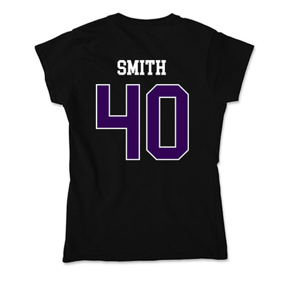 Kansas State - NCAA Baseball : Miles Smith - Soft Style Women’s T-Shirt-1