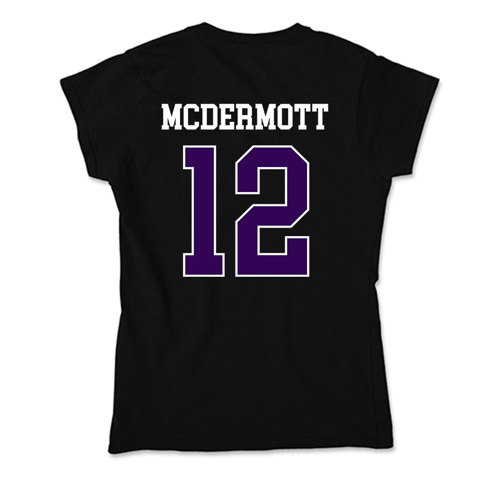 Kansas State - NCAA Women's Volleyball : Sydney McDermott - Soft Style Women’s T-Shirt-1