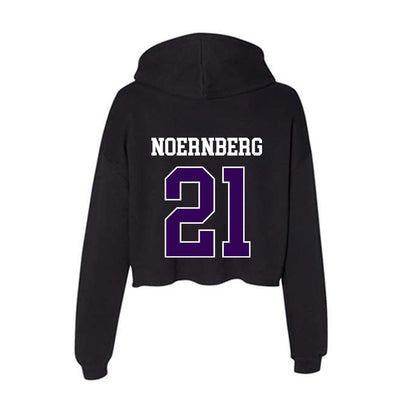 Kansas State - NCAA Football : Bryce Noernberg - Women's Crop Fleece Hoodie-1