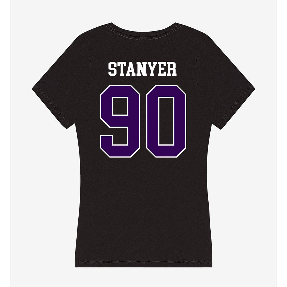 Kansas State - NCAA Football : Brad Stanyer - Women's V-Neck T-Shirt-1