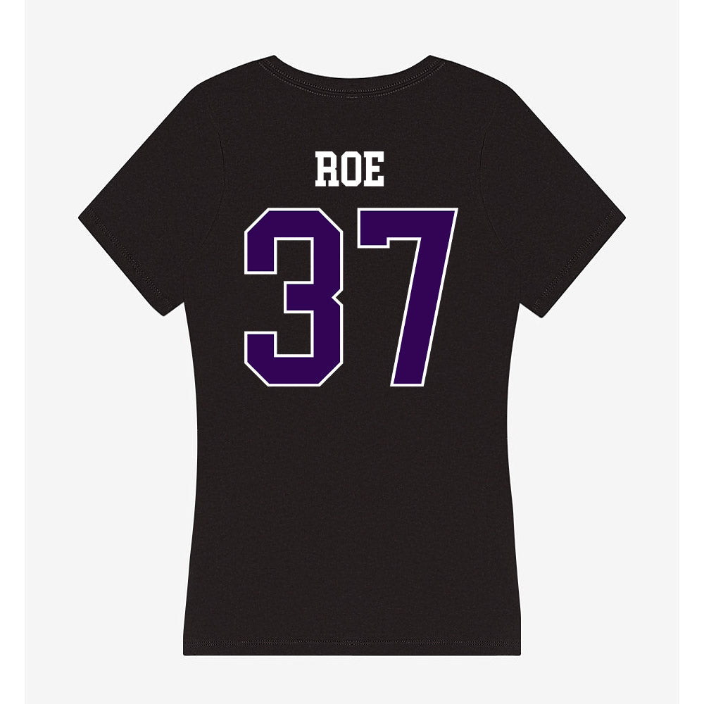 Kansas State - NCAA Baseball : Brody Roe - Women's V-Neck T-Shirt-1