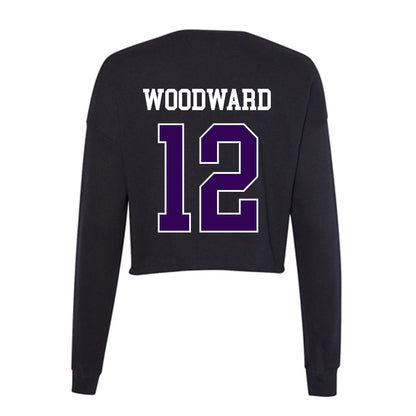 Kansas State - NCAA Women's Soccer : Jayce Woodward - Women's Cropped Crew Fleece-1