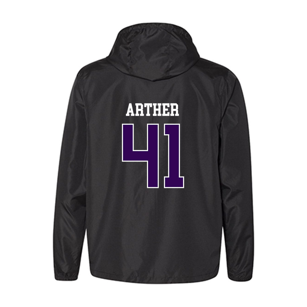 Kansas State - NCAA Baseball : Adam Arther - Windbreaker-1
