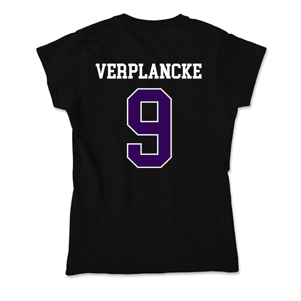 Kansas State - NCAA Women's Soccer : Jenna Verplancke - Soft Style Women’s T-Shirt-1
