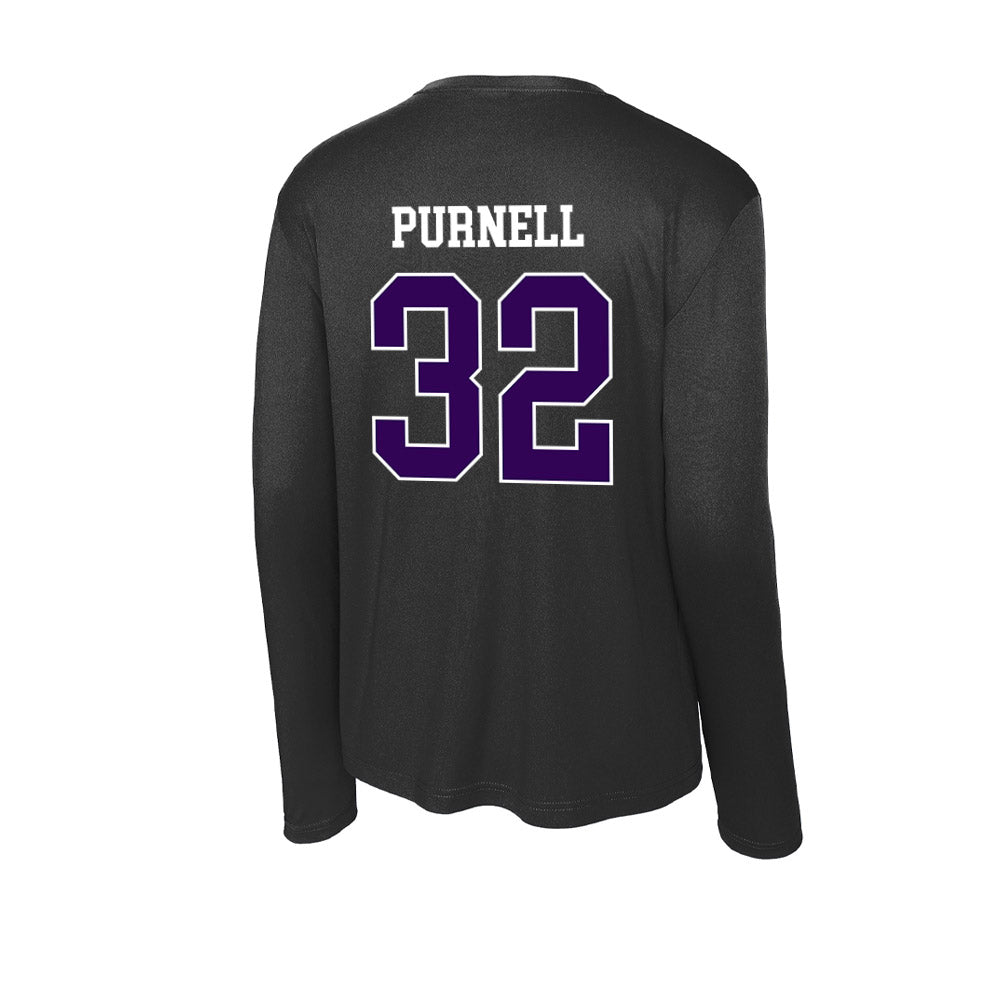 Kansas State - NCAA Football : Desmond Purnell - Activewear Long Sleeve T-Shirt-1
