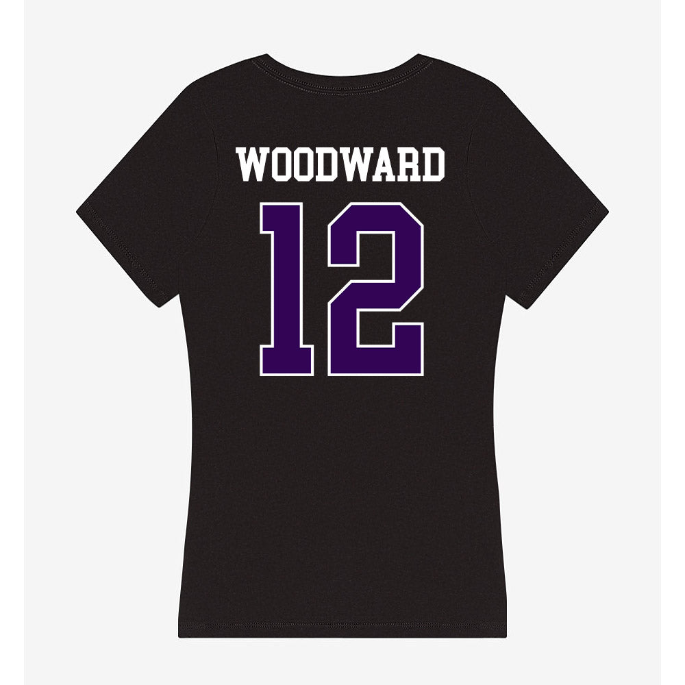 Kansas State - NCAA Women's Soccer : Jayce Woodward - Women's V-Neck T-Shirt-1