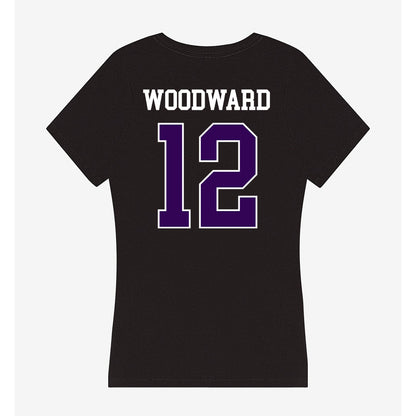 Kansas State - NCAA Women's Soccer : Jayce Woodward - Women's V-Neck T-Shirt-1