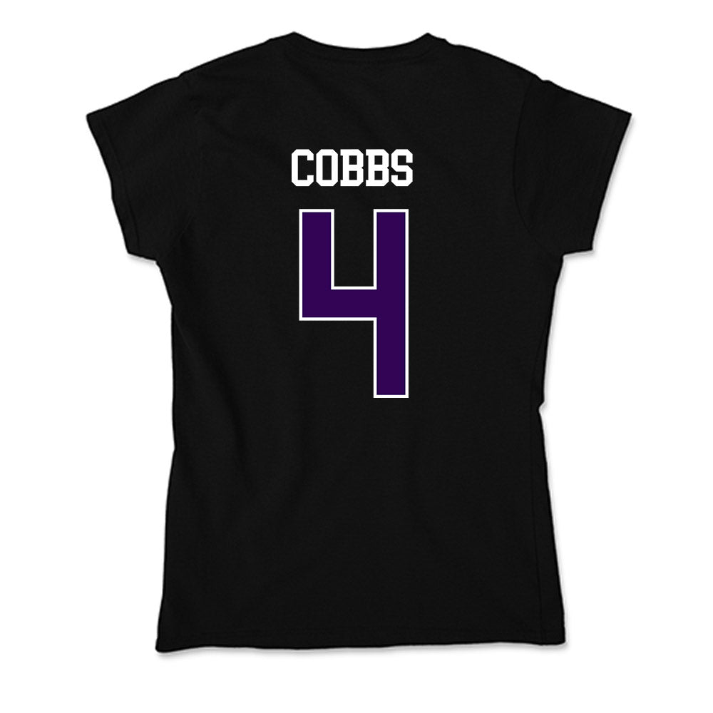 Kansas State - NCAA Football : Daniel Cobbs - Soft Style Women’s T-Shirt-1