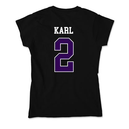 Kansas State - NCAA Baseball : Cadyn Karl - Soft Style Women’s T-Shirt-1