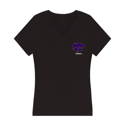 Kansas State - NCAA Football : Blake Barnett - Women's V-Neck T-Shirt-0
