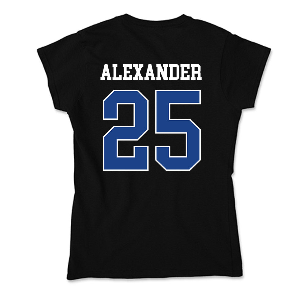 CSU Bakersfield - NCAA Men's Basketball : Jaden Alexander - Soft Style Women’s T-Shirt-1