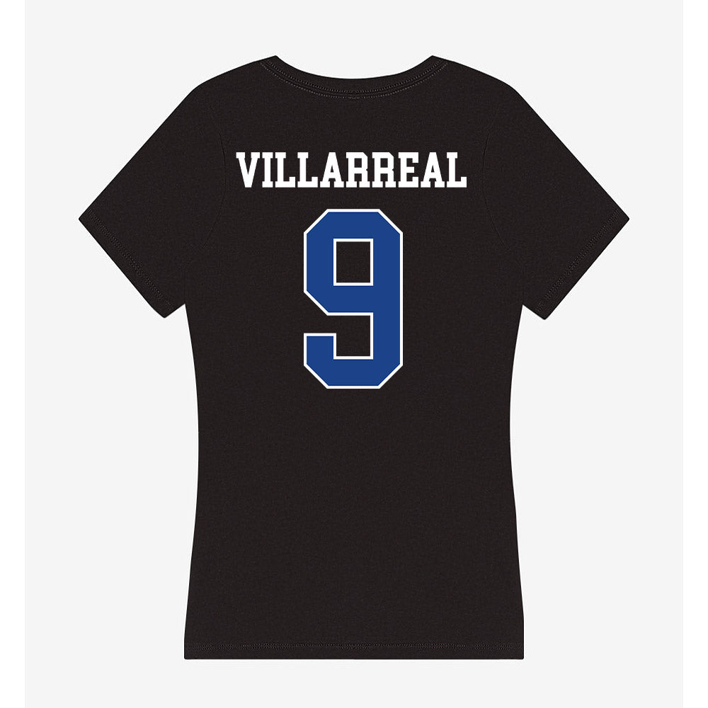 CSU Bakersfield - NCAA Softball : Maya villarreal Villarreal - Women's V-Neck T-Shirt-1